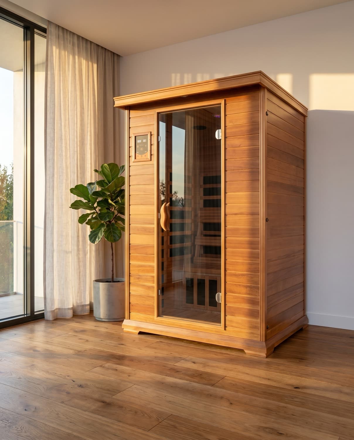 2-Person Infrared Cedar Sauna