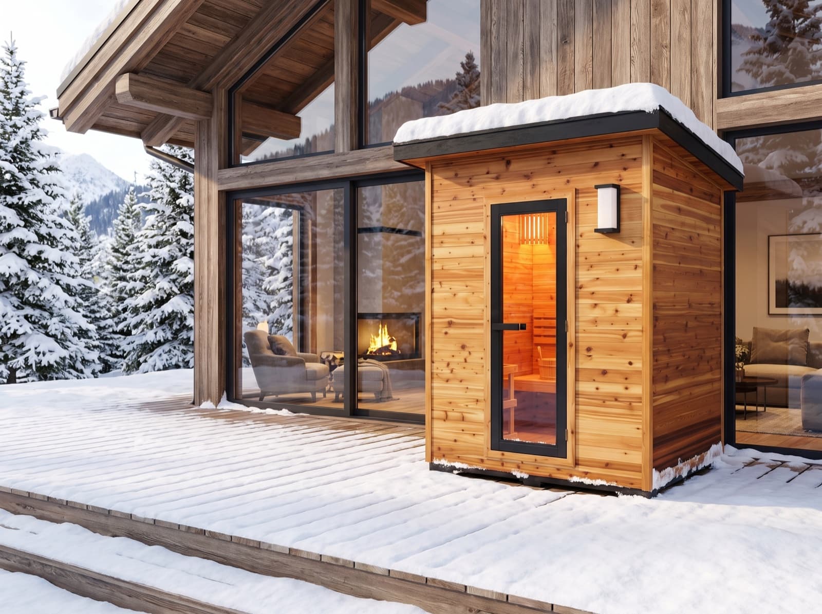 The alpine chalet