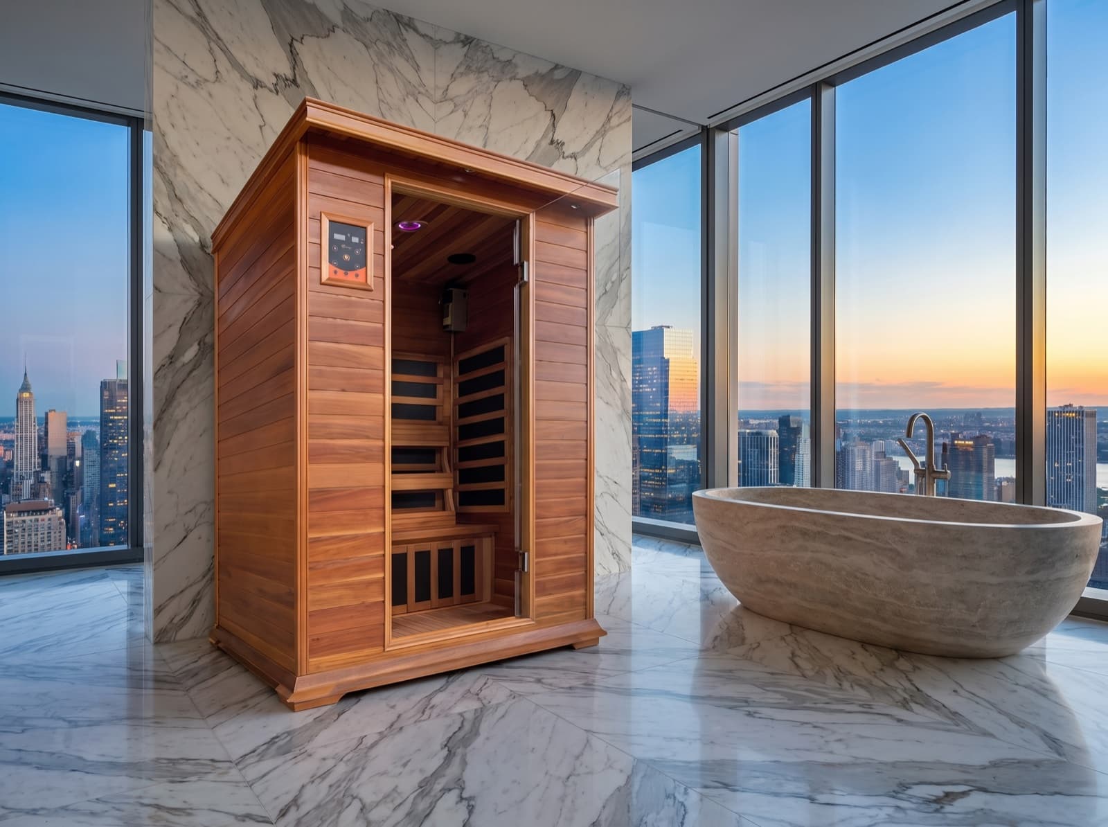 The penthouse spa